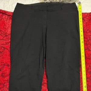 Lane Bryant Allie Black Dress Pants 16R